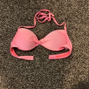 Small peach bikini top